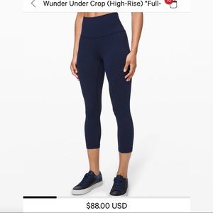 Lululemon Wundt Under Crops